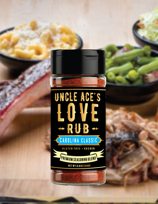 CAROLINA CLASSIC -Tangy vinegar spice, a touch of sweetness, and smoky depth