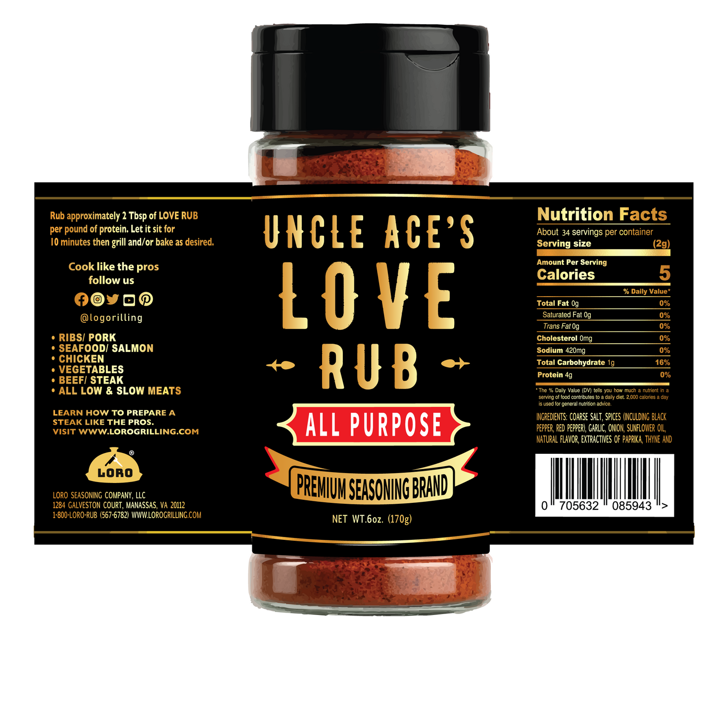 ALL PURPOSE SEASONING -Savory, balanced, and packed with bold flavor